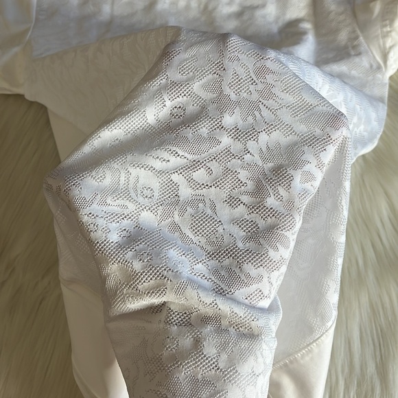 adidas by stella mccartney • floral mesh studio performance top - Picture 6 of 11